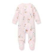 Karate Creatures Organic Cotton Sleep & Play - Chalky Pink